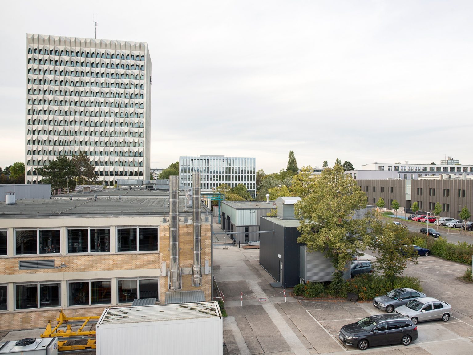 View of University of Applied Sciences in Darmstadt. Out of 16,500 students in total, 2,970 (18 %) are international.
Darmstadt, Germany,2021