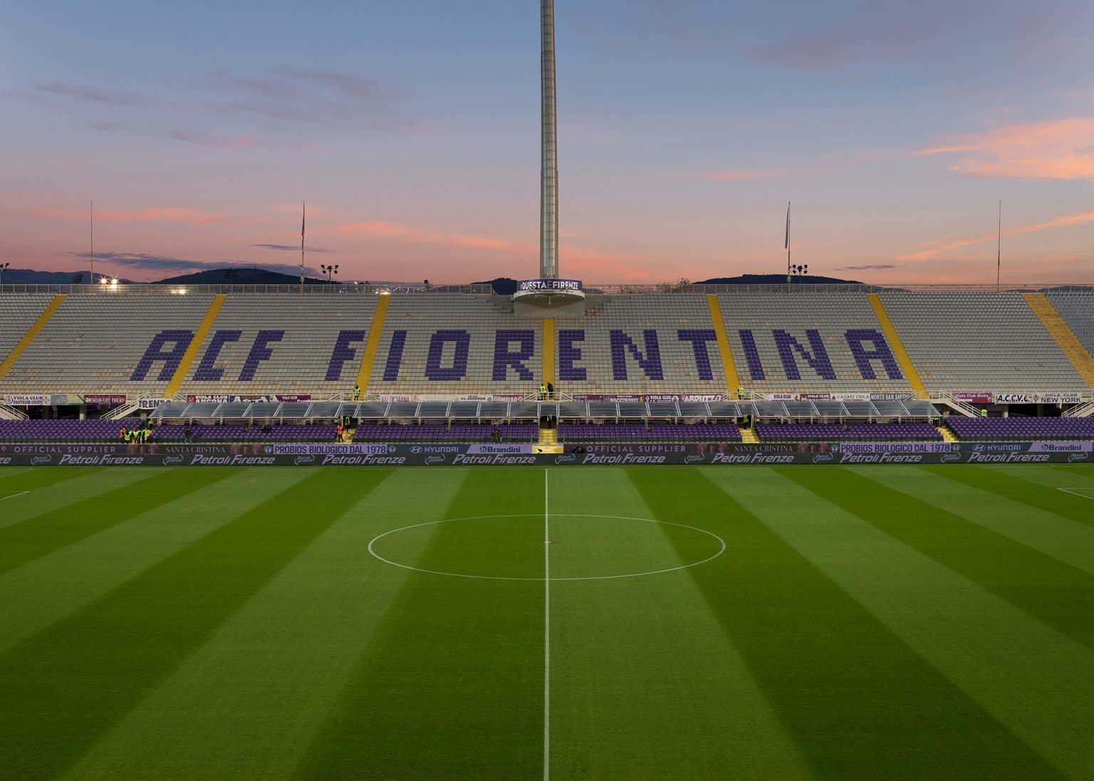 Artemio Franchi Stadium, match Fiorentina-Sampdoria